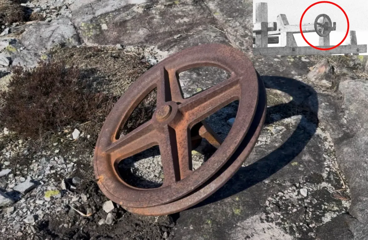 Historisk bilde fra Kvitingen