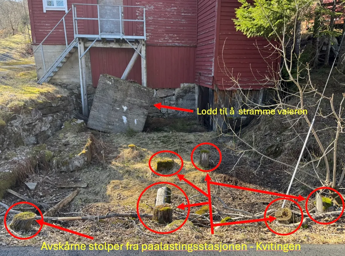 Historisk bilde fra Kvitingen