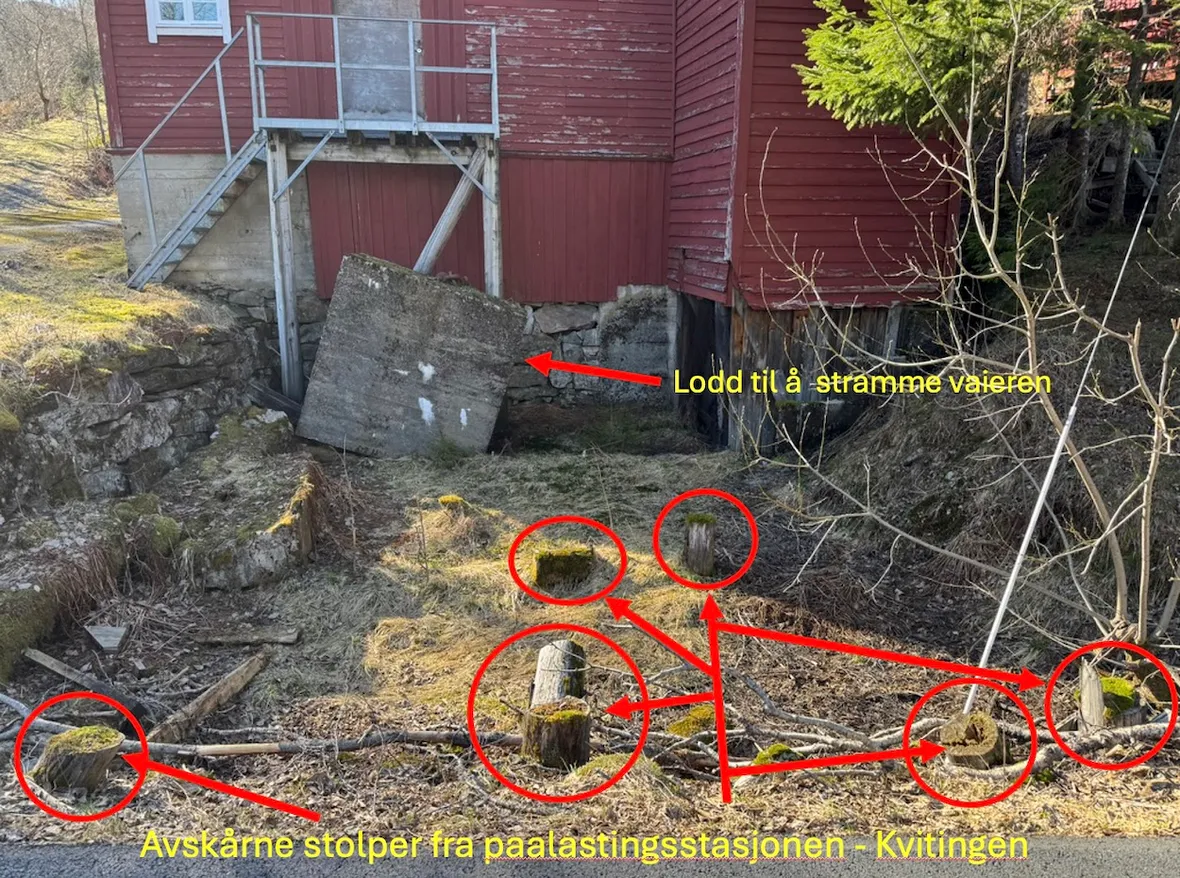 Historisk bilde fra Kvitingen