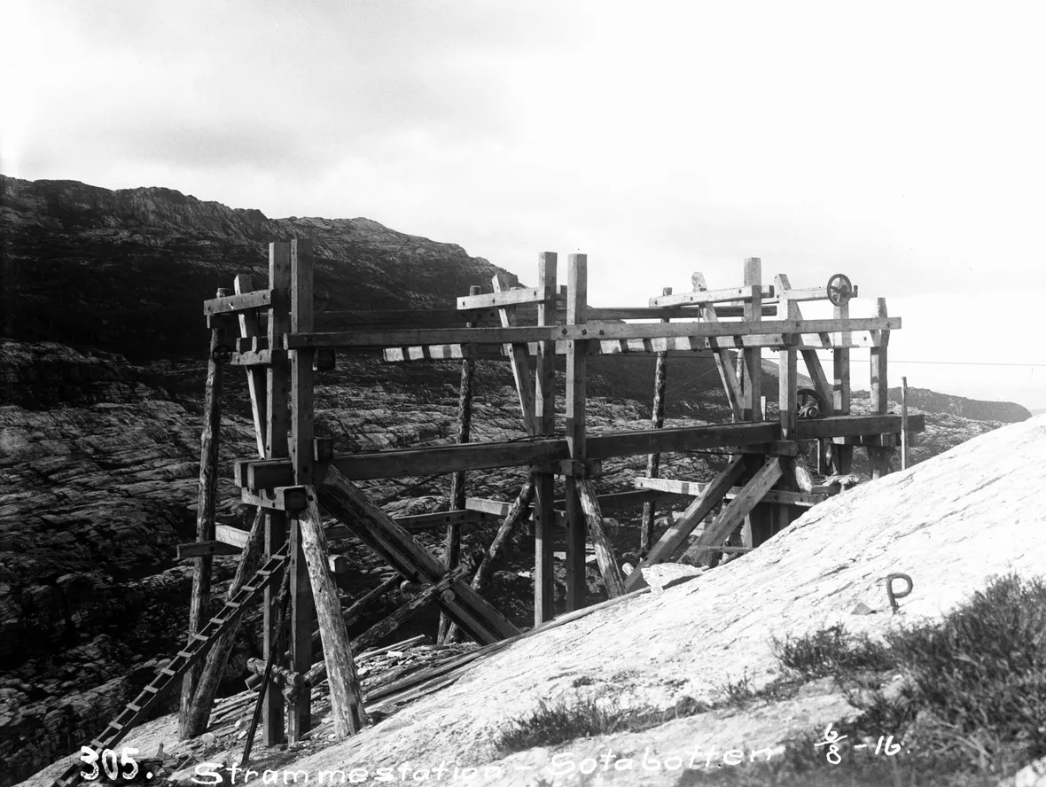 Historisk bilde fra Kvitingen