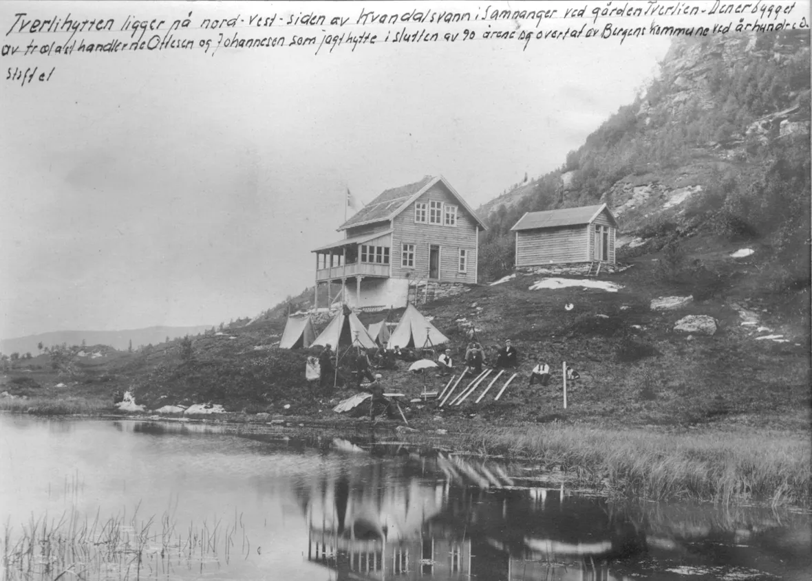 Historisk bilde fra Kvitingen