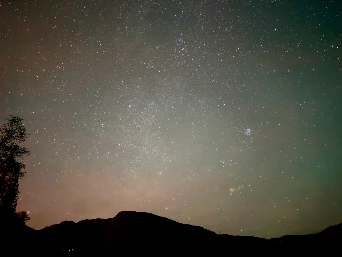 Bilde av høsten i Kvitingen