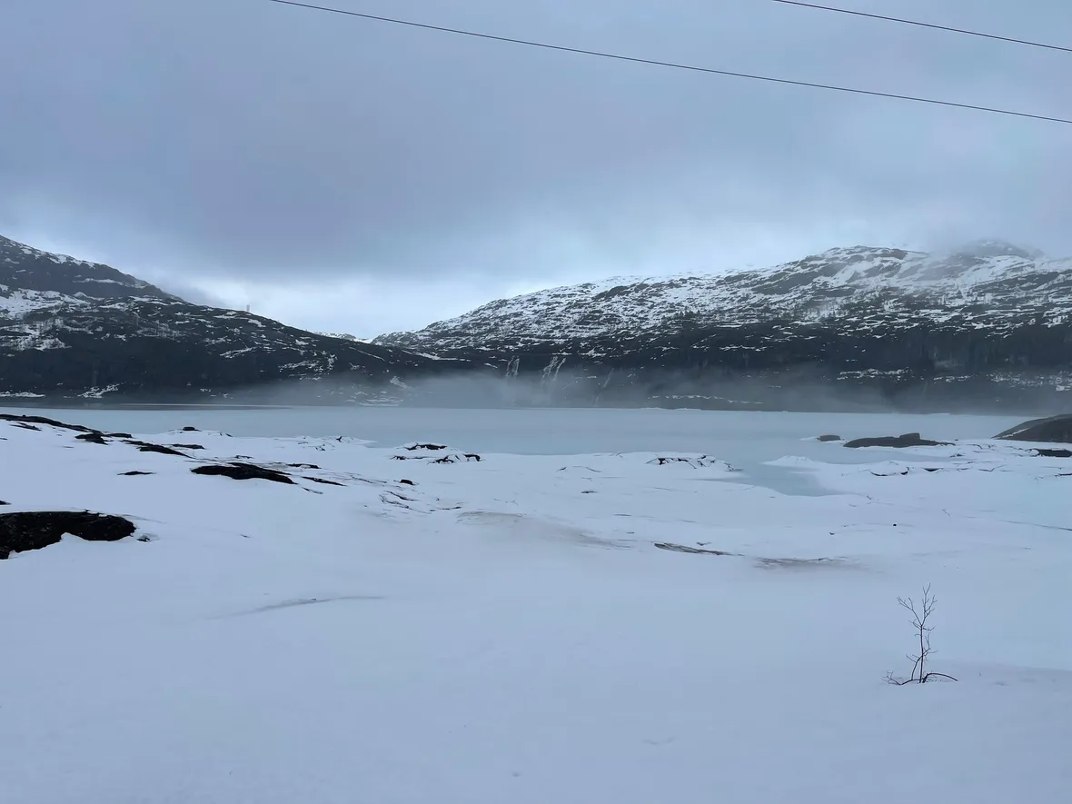 Bilde av vinter i Kvitingen