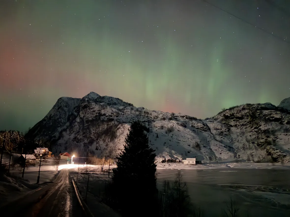 Bilde av vinter i Kvitingen